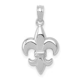 14k-white-gold-2-d-small-fleur-de-lis-charm-SolomonJeweler-Wichita-KS-CustomJewelry