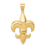 14k-large-fleur-de-lis-pendant-SolomonJeweler-Wichita-KS-CustomJewelry