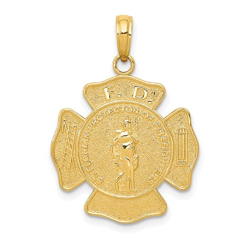 14k-fire-department-fd-st-florian-badge-pendant-SolomonJeweler-Wichita-KS-CustomJewelry