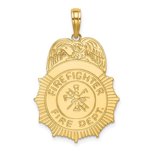 14k-firefighter-fire-dept-badge-charm-SolomonJeweler-Wichita-KS-CustomJewelry