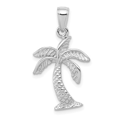 14k-white-gold-palm-tree-pendant-SolomonJeweler-Wichita-KS-CustomJewelry