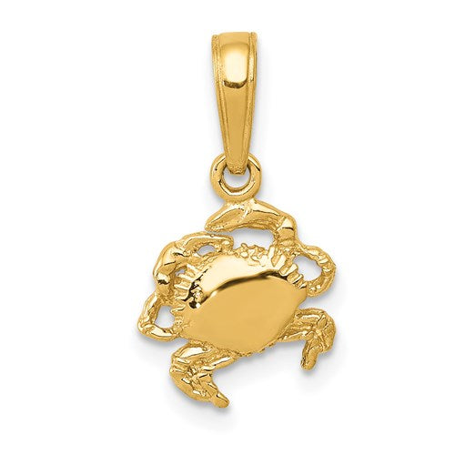 14k-crab-pendant-SolomonJeweler-Wichita-KS-CustomJewelry