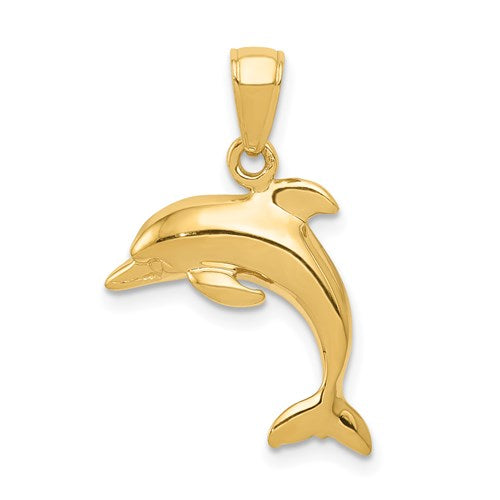 14k-jumping-dolphin-pendant-SolomonJeweler-Wichita-KS-CustomJewelry