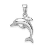 14k-white-gold-jumping-dolphin-pendant-SolomonJeweler-Wichita-KS-CustomJewelry