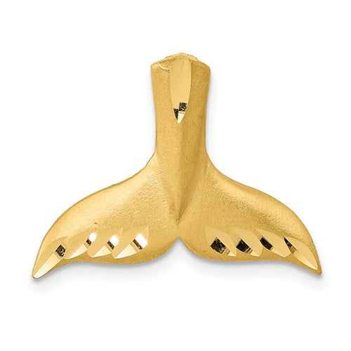 14k-diamond-cut-whale-tail-slide-SolomonJeweler-Wichita-KS-CustomJewelry