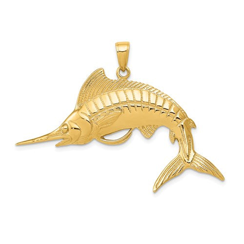 14k-marlin-pendant-SolomonJeweler-Wichita-KS-CustomJewelry