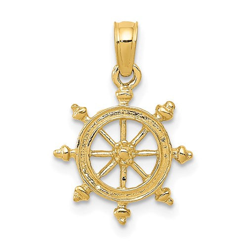 14k-ship-wheel-pendant-SolomonJeweler-Wichita-KS-CustomJewelry