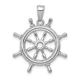 14k-white-gold-3d-ships-wheel-pendant-SolomonJeweler-Wichita-KS-CustomJewelry