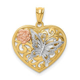 14k-tri-color-butterfly-heart-pendant-SolomonJeweler-Wichita-KS-CustomJewelry