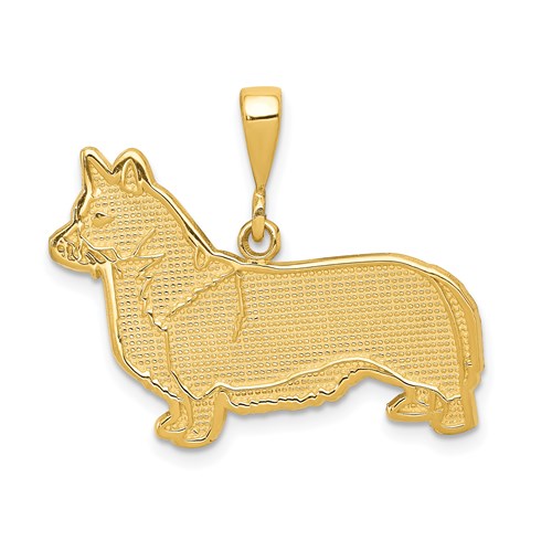 14k-welsh-corgi-pendant-SolomonJeweler-Wichita-KS-CustomJewelry