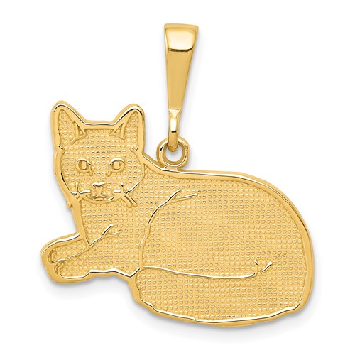 14k-russian-blue-cat-pendant-SolomonJeweler-Wichita-KS-CustomJewelry