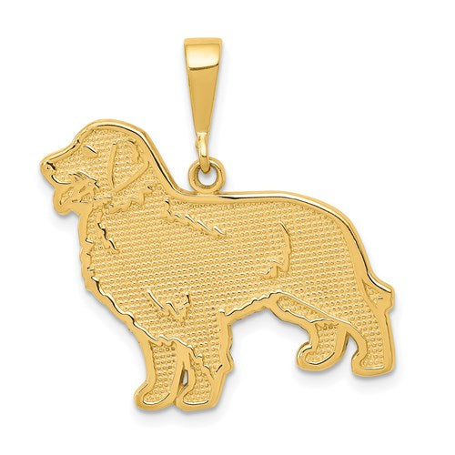 14k-golden-retriever-pendant-SolomonJeweler-Wichita-KS-CustomJewelry