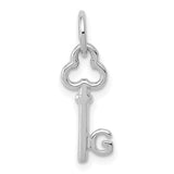14k-white-gold-key-letter-g-initial-charm-SolomonJeweler-Wichita-KS-CustomJewelry