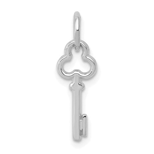 14k-white-gold-key-letter-i-initial-charm-SolomonJeweler-Wichita-KS-CustomJewelry
