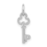 14k-white-gold-key-letter-p-initial-charm-SolomonJeweler-Wichita-KS-CustomJewelry
