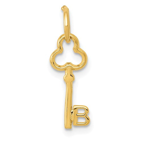 14k-key-letter-b-initial-charm-SolomonJeweler-Wichita-KS-CustomJewelry