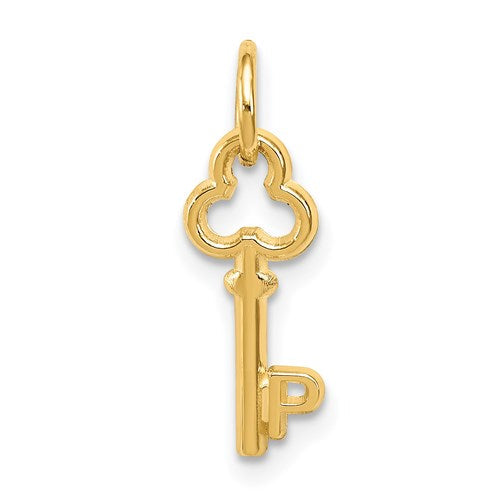 14k-key-letter-p-initial-charm-SolomonJeweler-Wichita-KS-CustomJewelry