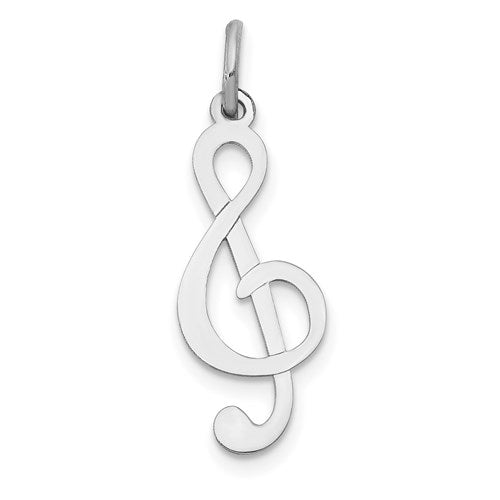 14k-white-gold-polished-treble-clef-charm-SolomonJeweler-Wichita-KS-CustomJewelry