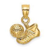 14k-soccer-ball-w-shoe-charm-SolomonJeweler-Wichita-KS-CustomJewelry