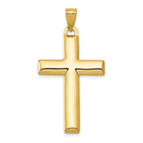 14k-w-rhodium-reversible-yellow-white-cross-pendant-SolomonJeweler-Wichita-KS-CustomJewelry