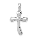 14k-white-gold-freeform-cross-pendant-SolomonJeweler-Wichita-KS-CustomJewelry