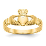 14k-baby-claddagh-ring-SolomonJeweler-Wichita-KS-CustomJewelry