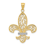 14k-and-rhodium-filigree-fleur-de-lis-pendant-SolomonJeweler-Wichita-KS-CustomJewelry