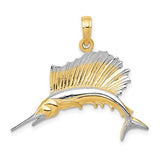 14k-w-rhodium-sailfish-pendant-SolomonJeweler-Wichita-KS-CustomJewelry