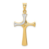 14k-w-rhodium-fancy-cross-pendant-SolomonJeweler-Wichita-KS-CustomJewelry