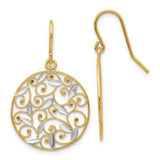 14k-and-rhodium-diamond-cut-filigree-circle-wire-earrings-SolomonJeweler-Wichita-KS-CustomJewelry