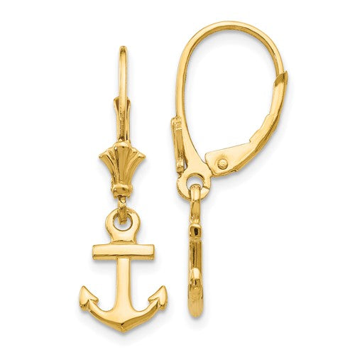 14k-mini-anchor-leverback-earrings-SolomonJeweler-Wichita-KS-CustomJewelry