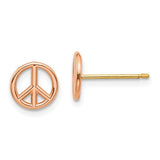 14k-yellow-rose-gold-polished-peace-symbol-post-earrings-SolomonJeweler-Wichita-KS-CustomJewelry