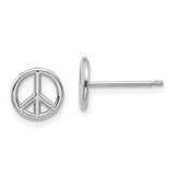 14k-white-gold-polished-peace-symbol-post-earrings-SolomonJeweler-Wichita-KS-CustomJewelry