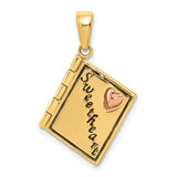14k-two-tone-3d-enameled-moveable-sweetheart-book-charm-SolomonJeweler-Wichita-KS-CustomJewelry