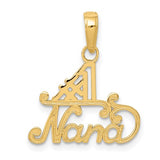 14k gold Nana charm pendant from Solomon Jewelers, featuring a detailed design in the Gold Pendants & Charms collection.