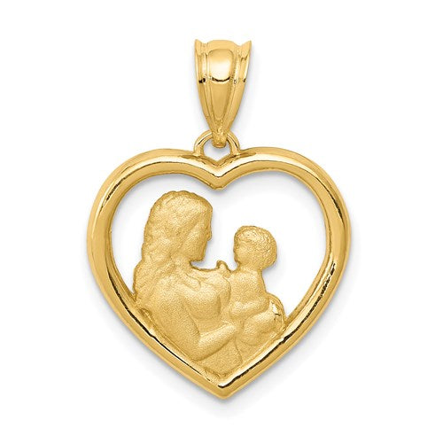 14k-polished-and-satin-mom-baby-heart-charm-SolomonJeweler-Wichita-KS-CustomJewelry