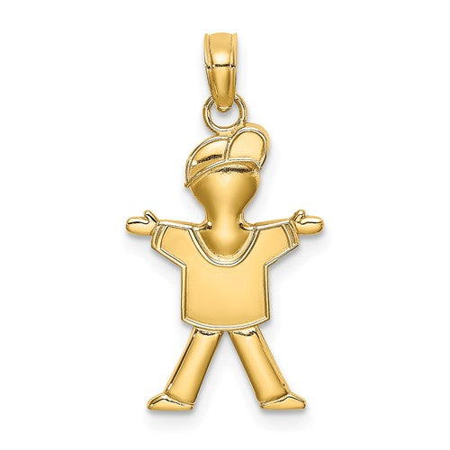 14k-polished-full-body-boy-charm-SolomonJeweler-Wichita-KS-CustomJewelry
