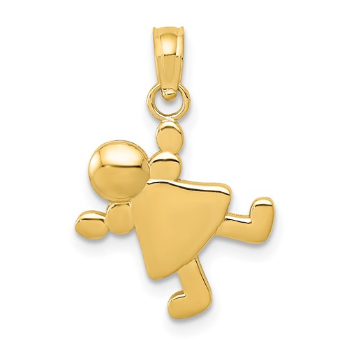 14k-little-girl-charm-SolomonJeweler-Wichita-KS-CustomJewelry