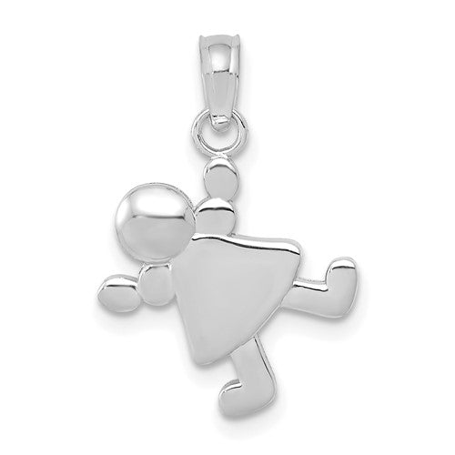 14k-white-gold-little-girl-charm-SolomonJeweler-Wichita-KS-CustomJewelry