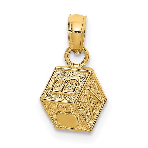 14k-baby-block-charm-SolomonJeweler-Wichita-KS-CustomJewelry