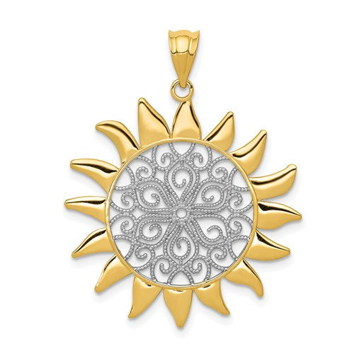 14k-w-rhodium-sun-filigree-pendant-SolomonJeweler-Wichita-KS-CustomJewelry