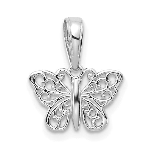 14k-white-gold-polished-filigree-butterfly-charm-SolomonJeweler-Wichita-KS-CustomJewelry