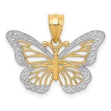 14k-w-rhodium-butterfly-pendant-SolomonJeweler-Wichita-KS-CustomJewelry