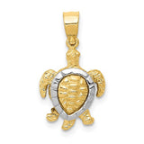 14k-two-tone-gold-turtle-charm-SolomonJeweler-Wichita-KS-CustomJewelry