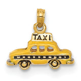 14k-3d-enameled-taxi-pendant-SolomonJeweler-Wichita-KS-CustomJewelry