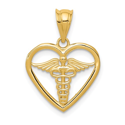 14k-caduceus-heart-medical-pendant-SolomonJeweler-Wichita-KS-CustomJewelry