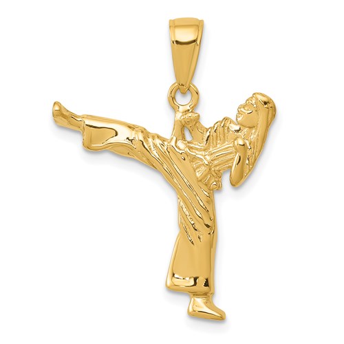 14k-girl-karate-charm-SolomonJeweler-Wichita-KS-CustomJewelry