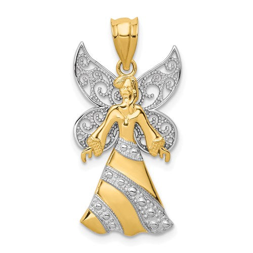 14ktwo-tone-w-rhodium-angel-pendant-SolomonJeweler-Wichita-KS-CustomJewelry