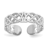 14k-white-gold-polished-w-design-toe-ring-SolomonJeweler-Wichita-KS-CustomJewelry