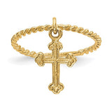 14k-cross-dangle-twisted-band-childs-ring-SolomonJeweler-Wichita-KS-CustomJewelry